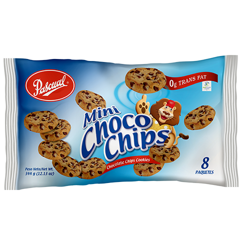 Galleta Mini Choco Chips - 8 unidades